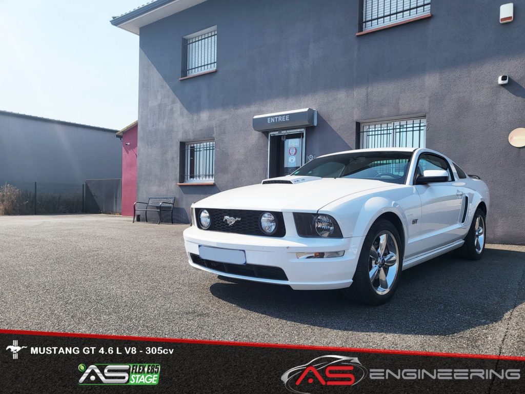 Conversion E85 Ethanol Ford Mustang 4.6L V8 305cv